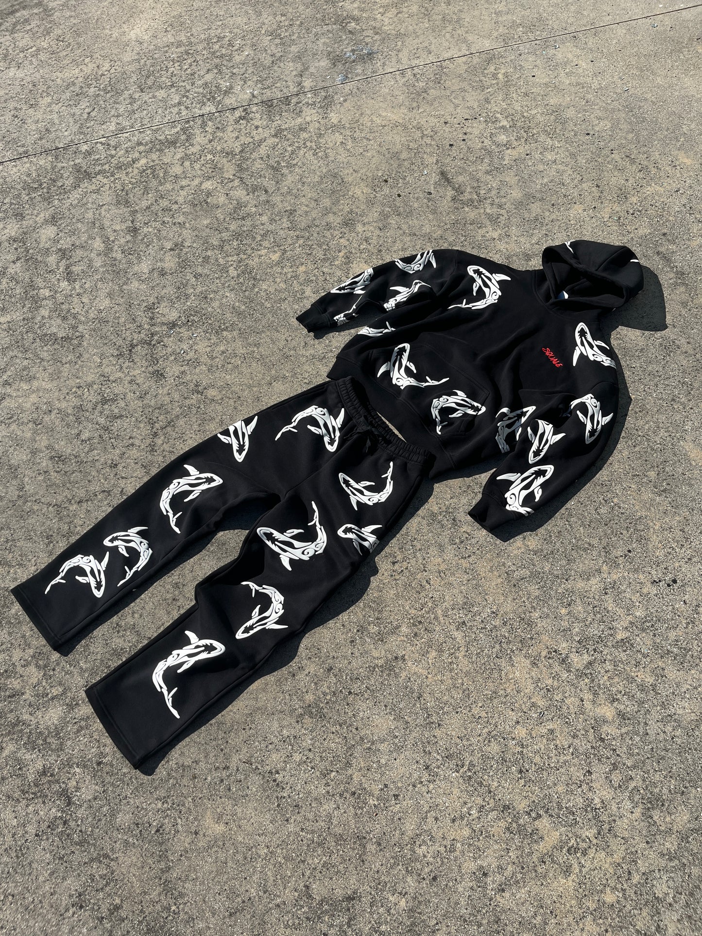 Tribal Tracksuit- Black Edition