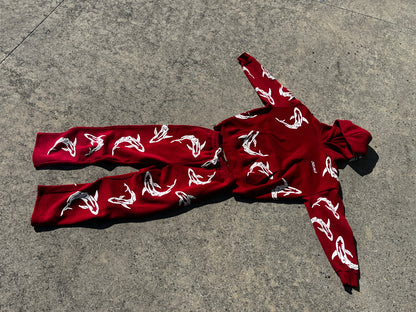 Tribal Tracksuits- Red Edition