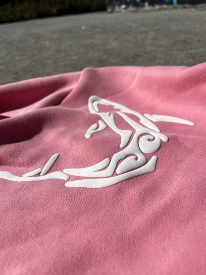 Tribal Shark’s Hoodie- Pink Edition
